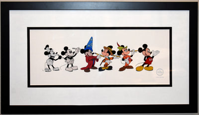 Original Walt Disney Mickey Through the Years Sericel