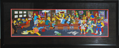 Original Simpsons Sericel Happy Hour