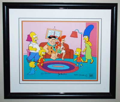 Original Hanna Barbera and The Simpsons Limited Edition Cel
