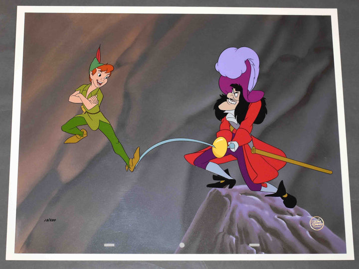 Original Walt Disney Peter Pan Limited Edition Cel, Skull Rock