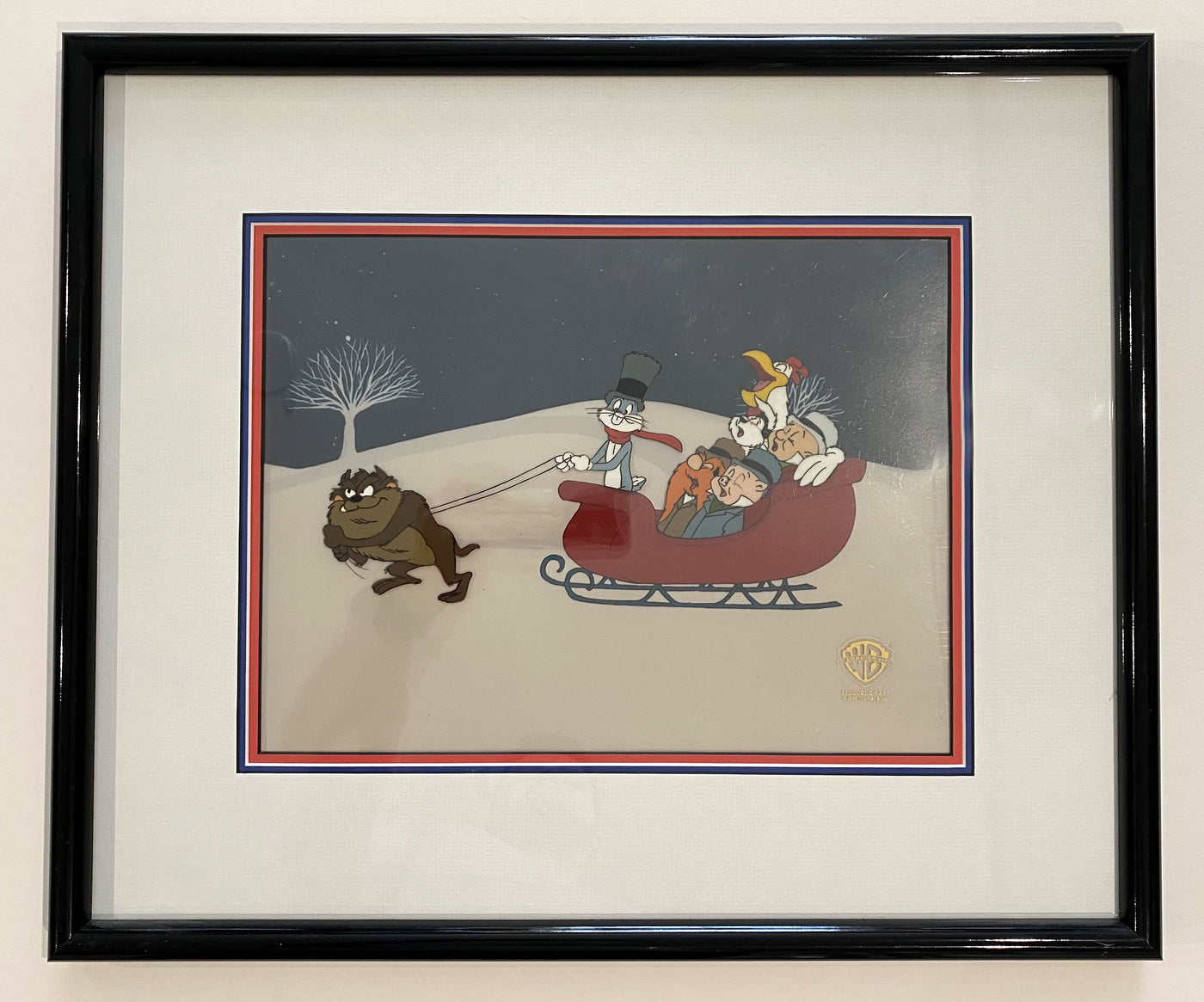 Original Warner Bros Production Cel from Bugs Bunny's Looney Christmas Tales (1979)