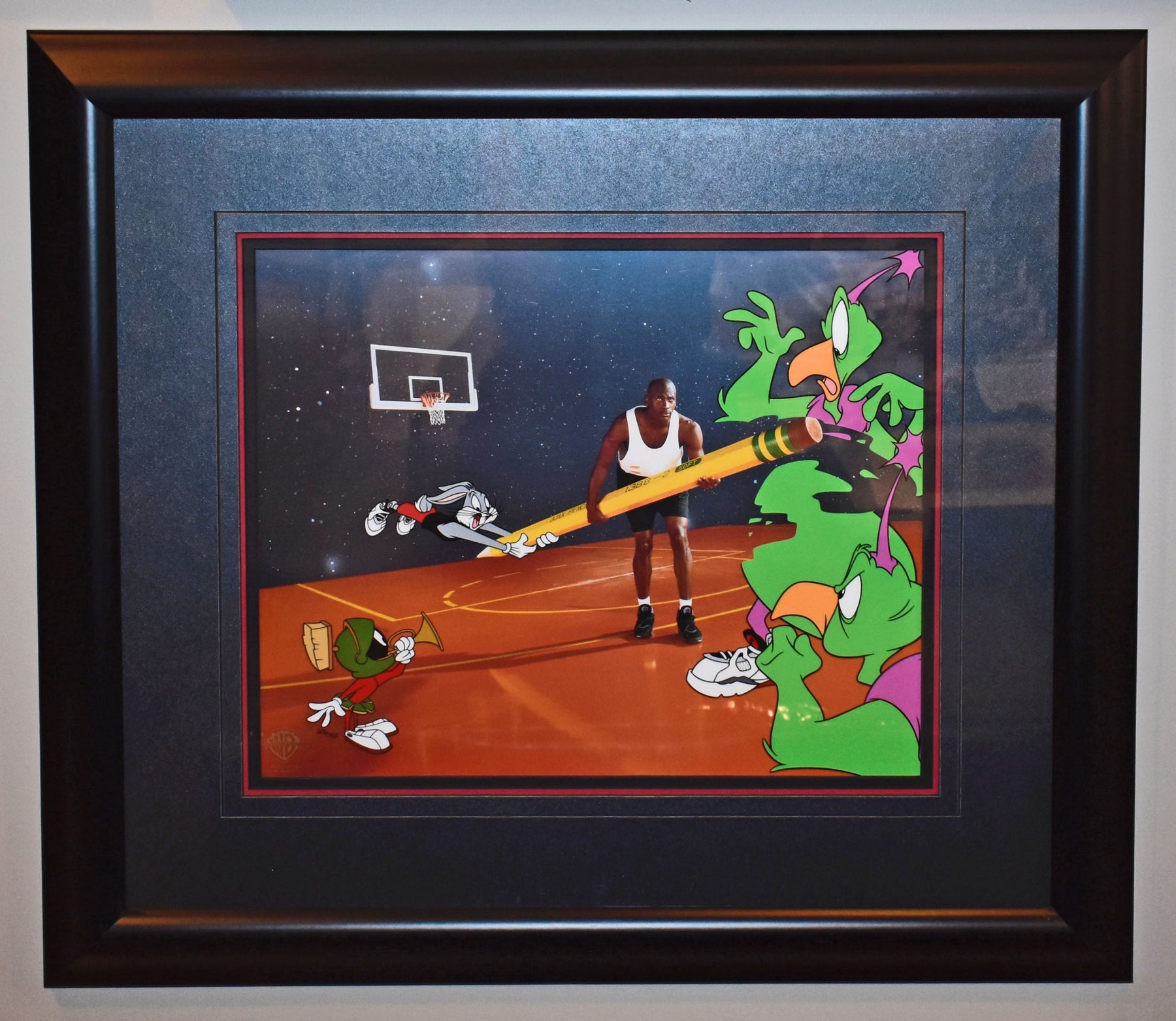 Rodger Rabbit Space Jam Original Warner Brothers Limited Edition Cel