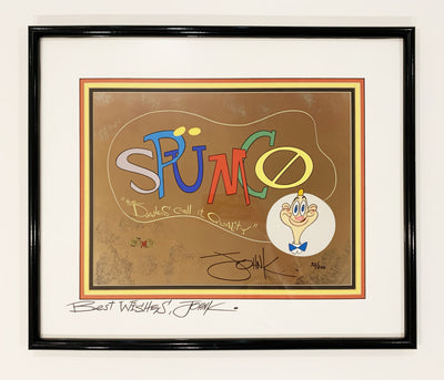 Nickelodeon Spumco Limited Edition Cel Signed by John Kricfalusi
