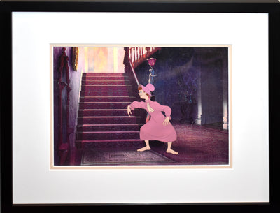 Original Walt Disney Production Cel From Cinderella featuring evil stepsister