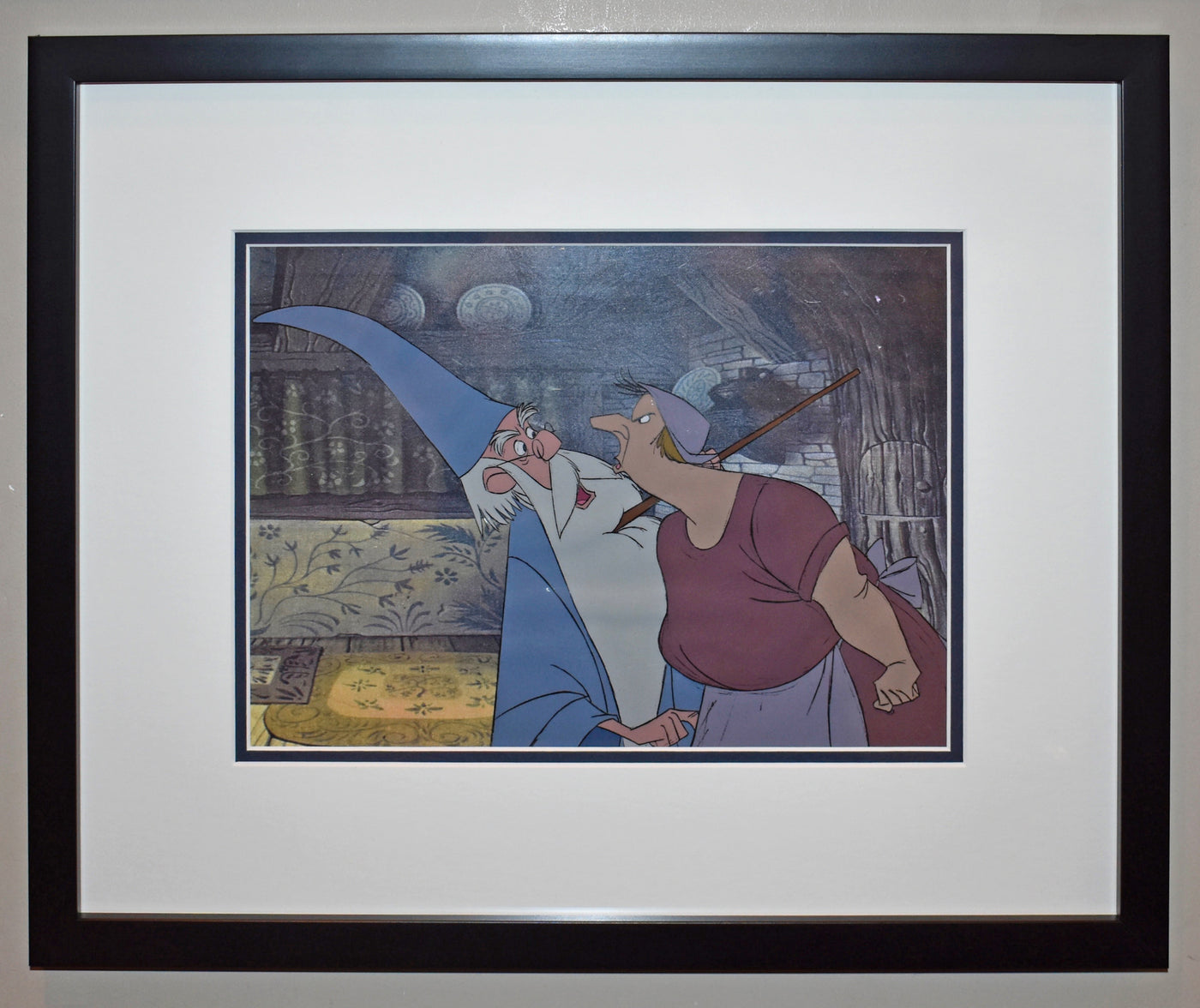 Original Walt Disney Production Cel from The Sword in the Stone featuring Merlin