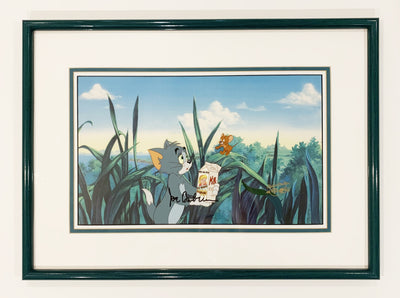 Original Hanna Barbera Production Cel from Tom and Jerry: the Movie signed by Joe Barbera