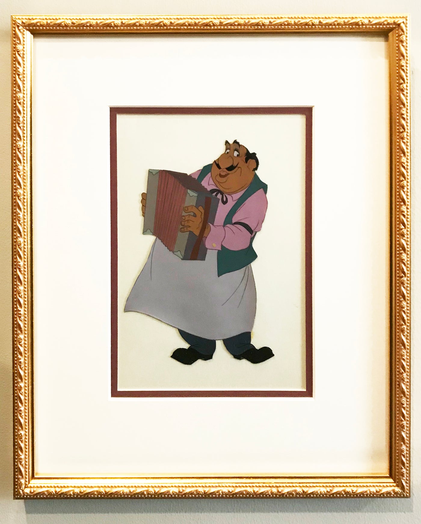 Original Walt Disney Production Cel from Lady and the Tramp featuring Tony