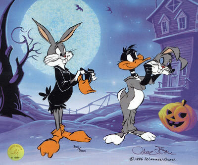 Warner Brothers Limited Edition Cel, Trick or Treat